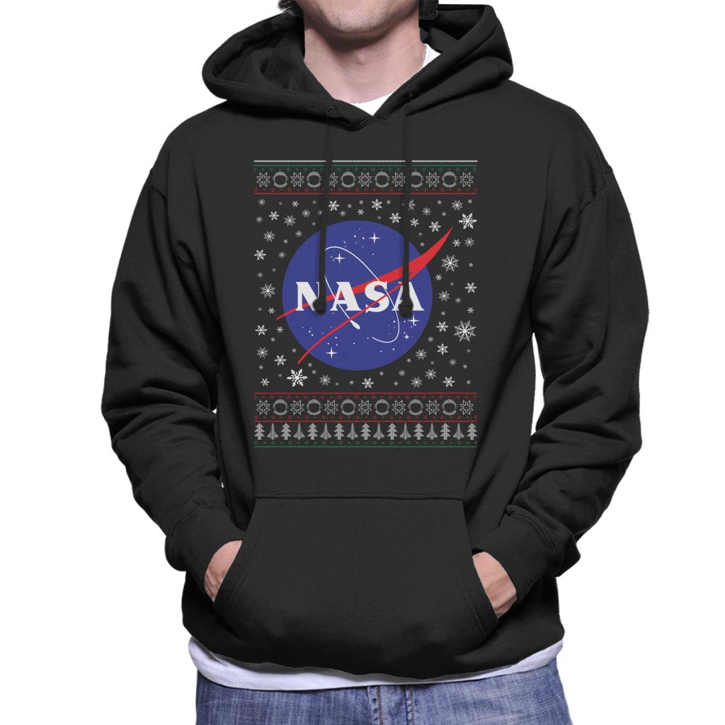 The NASA Classic Insignia Christmas Knit Pattern Men's product image 1