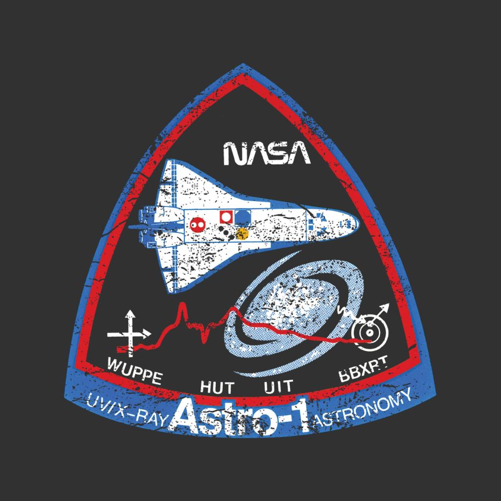 NASA ASTRO 1 Observatory STS 35 Mission Badge Distressed product image 5