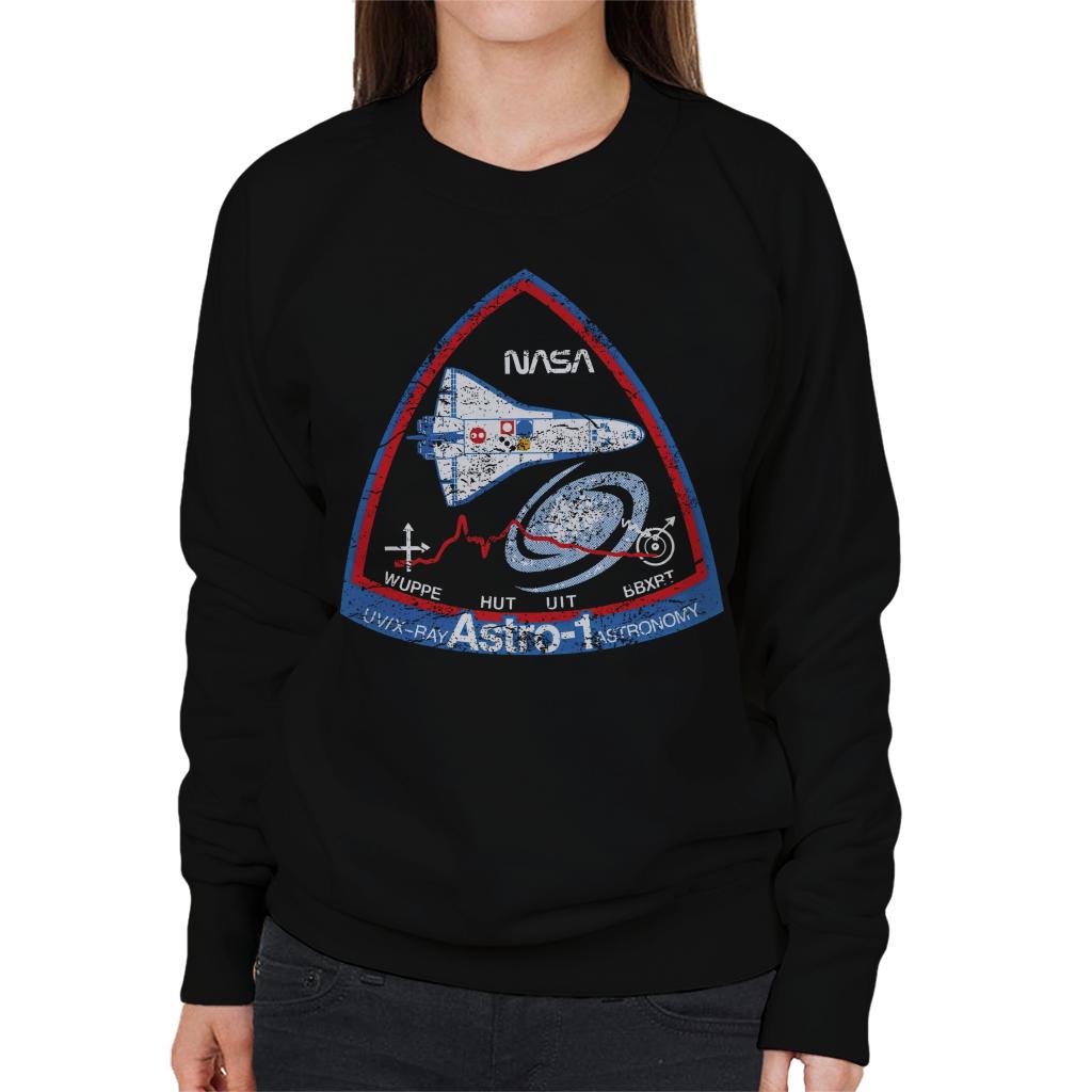 NASA ASTRO 1 Observatory STS 35 Mission Badge Distressed product image 1