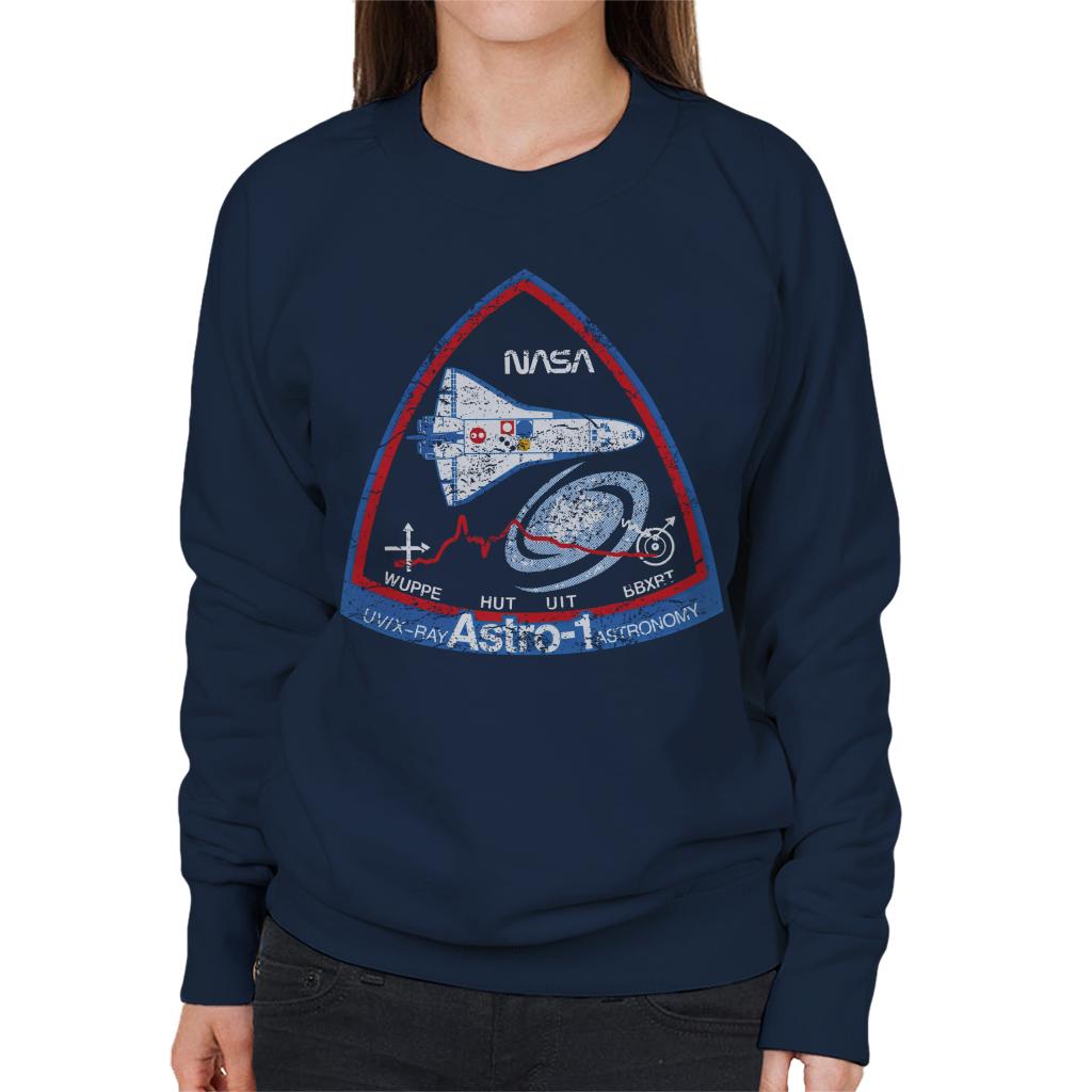 NASA ASTRO 1 Observatory STS 35 Mission Badge Distressed product image 6