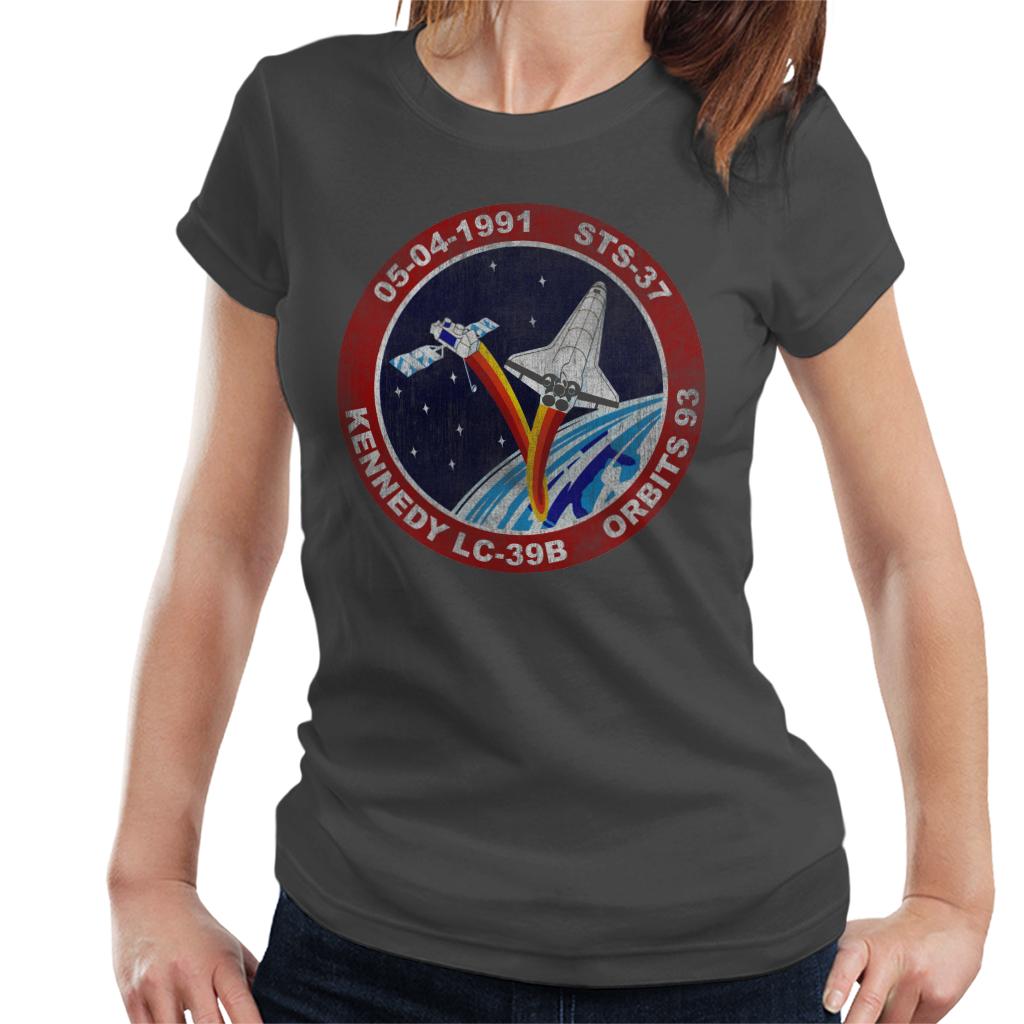 NASA STS 37 Atlantis Mission Badge Distressed Women's product image 4