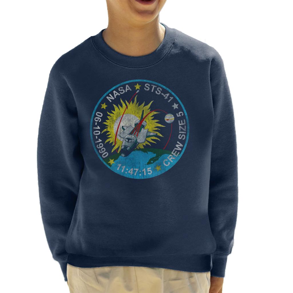 NASA STS 41 Discovery Mission Badge Distressed Kids product image 6