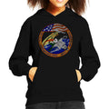 NASA STS 57 Endeavour Mission Badge Distressed Kids Hooded product image 1