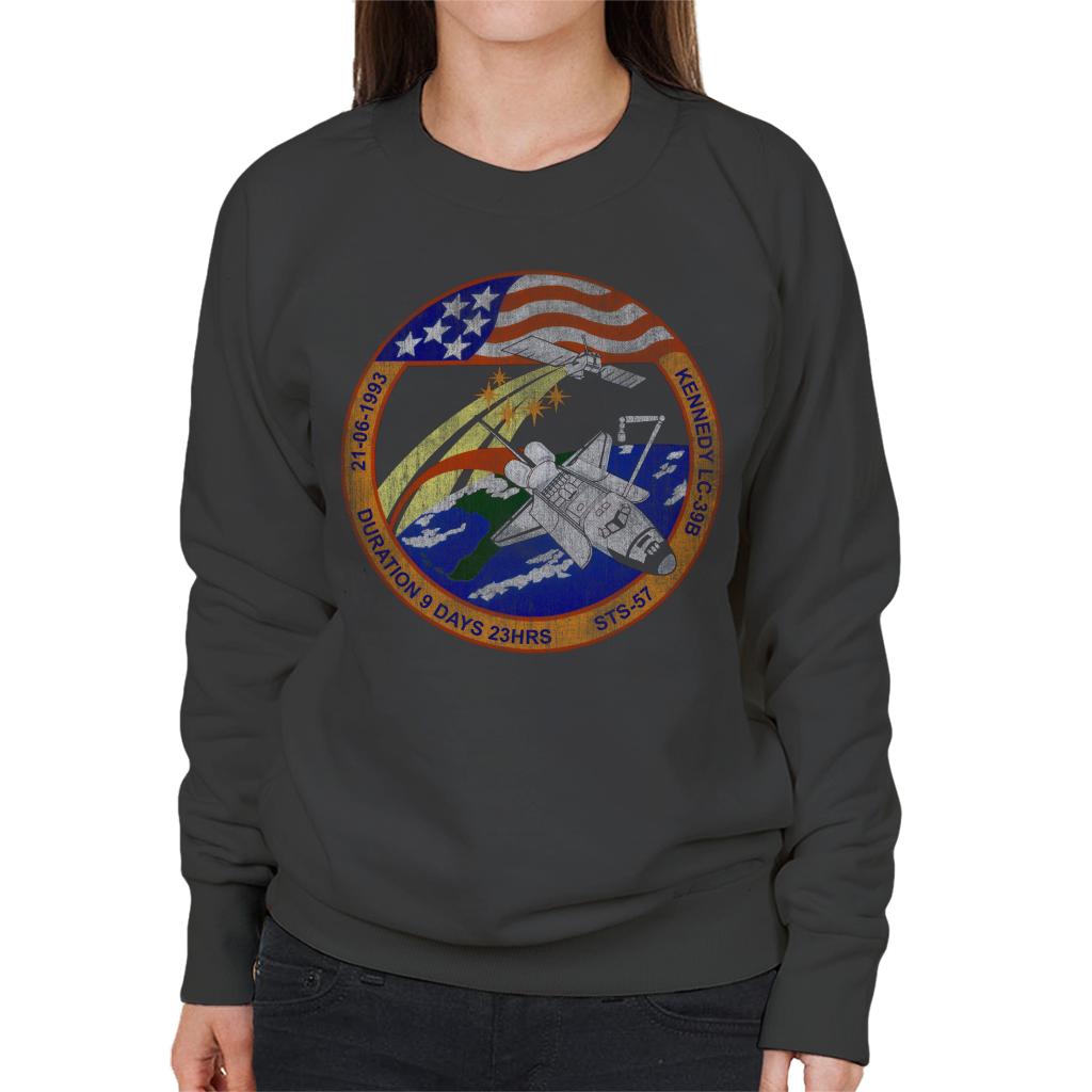 NASA STS 57 Endeavour Mission Badge Distressed Women's product image 4