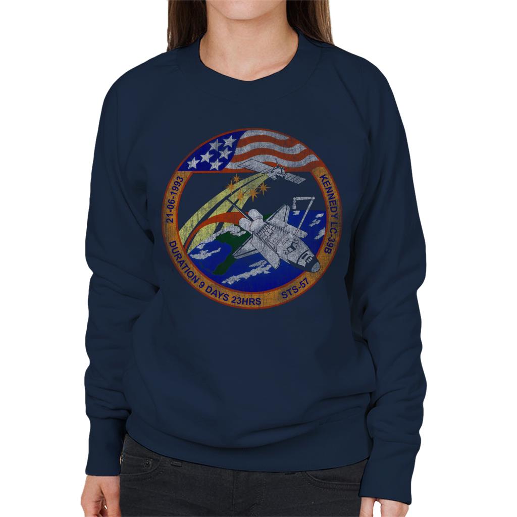 NASA STS 57 Endeavour Mission Badge Distressed Women's product image 6