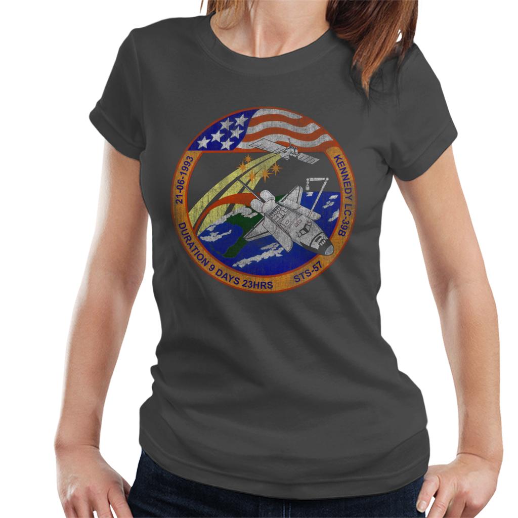 NASA STS 57 Endeavour Mission Badge Distressed Women's product image 4