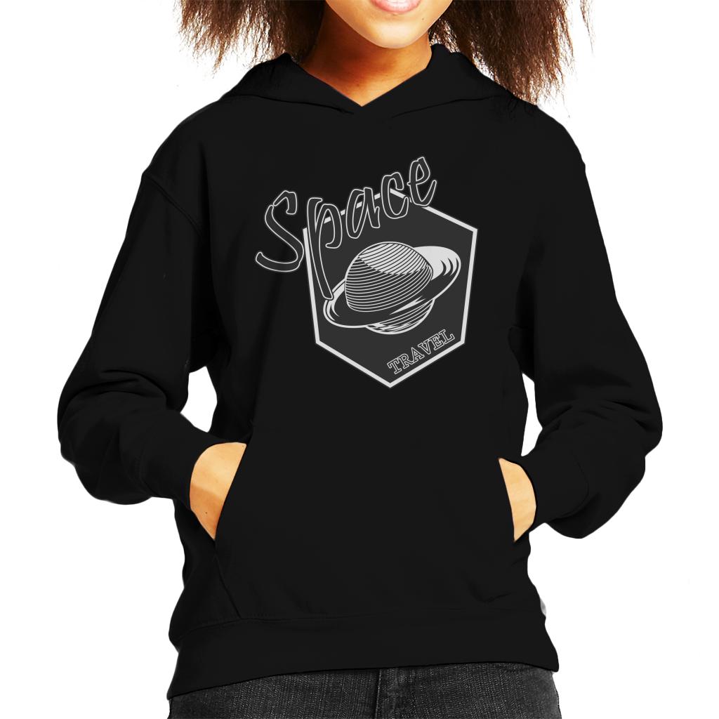 NASA Space Travel Saturn Kid's Hooded Sweatshirt product image 1