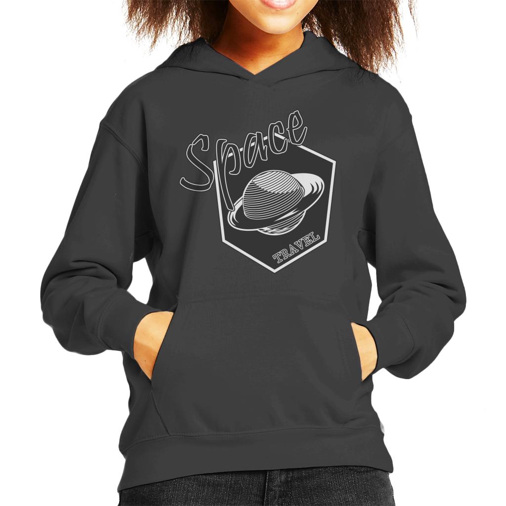NASA Space Travel Saturn Kid's Hooded Sweatshirt product image 4