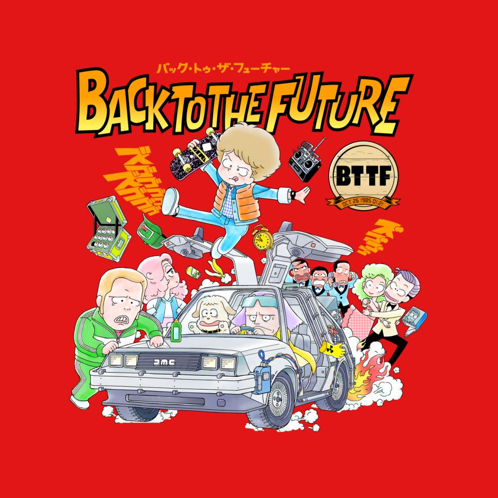 Back To The Future Comic Kanji Women's Sweatshirt product image 5