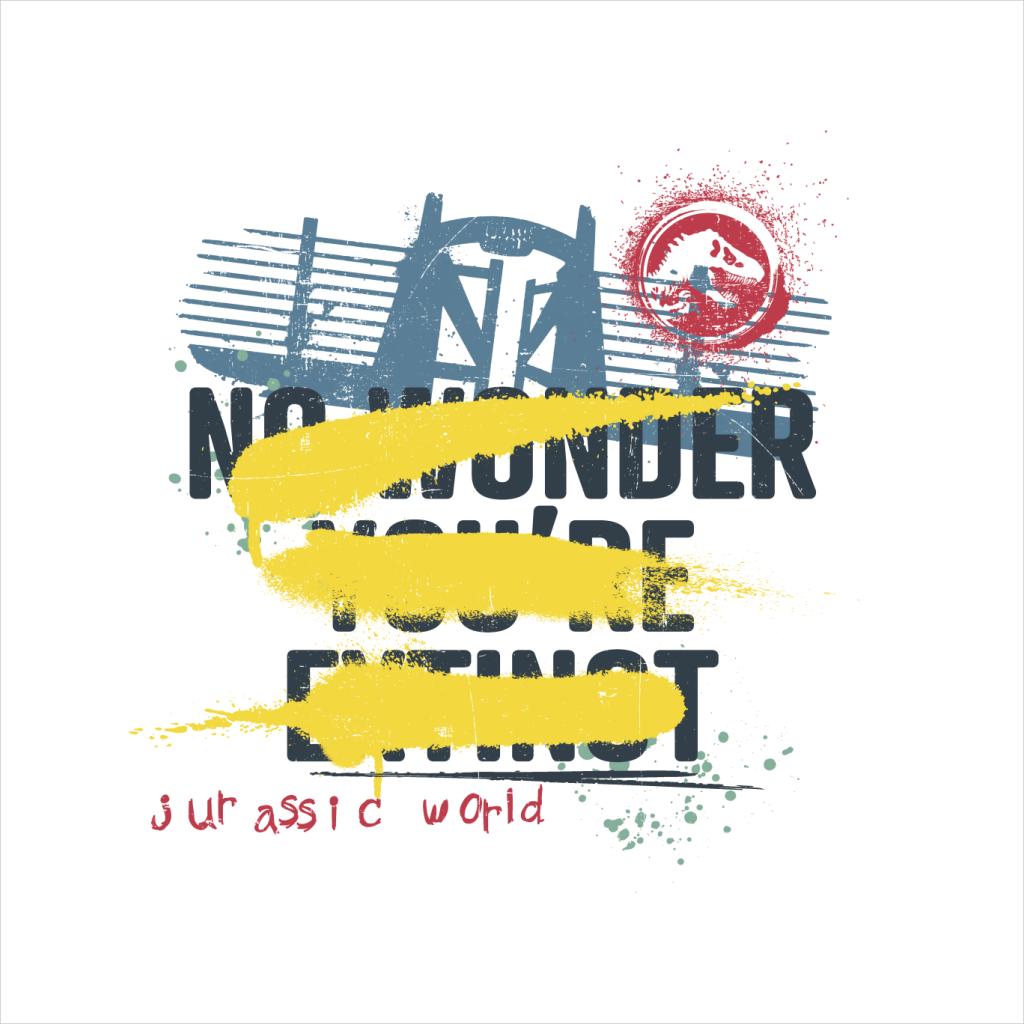 Jurassic Park World No Wonder You Are Extinct Men's T-Shirt product image 2