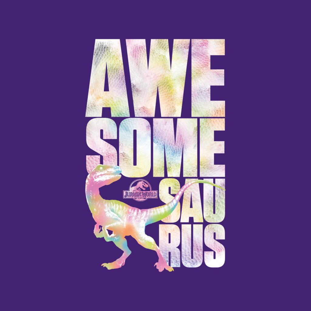 Jurassic Park Velociraptor Awesome Saurus Women's T-Shirt product image 5
