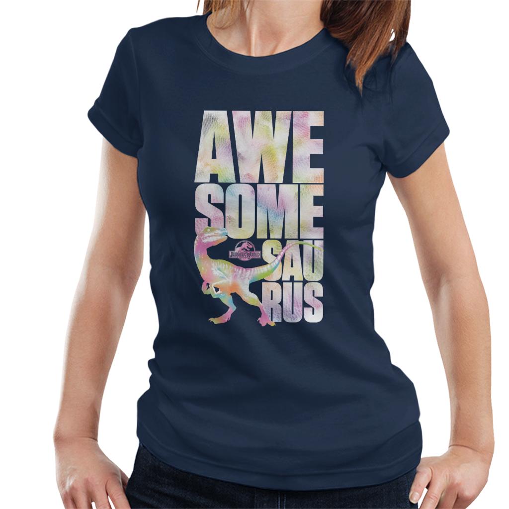 Jurassic Park Velociraptor Awesome Saurus Women's T-Shirt product image 1