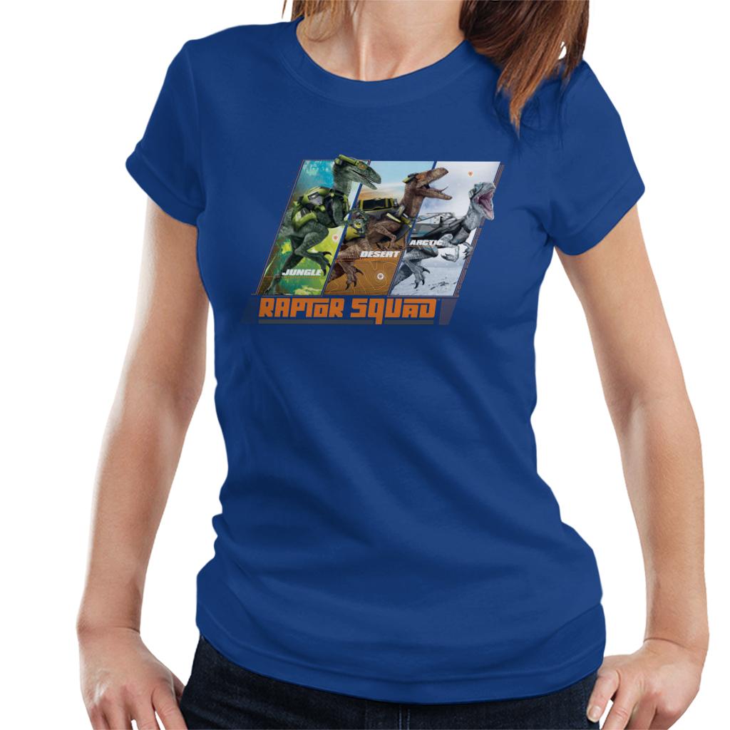Jurassic Park Jungle Desert Arctic Raptor Squad Women's product image 4