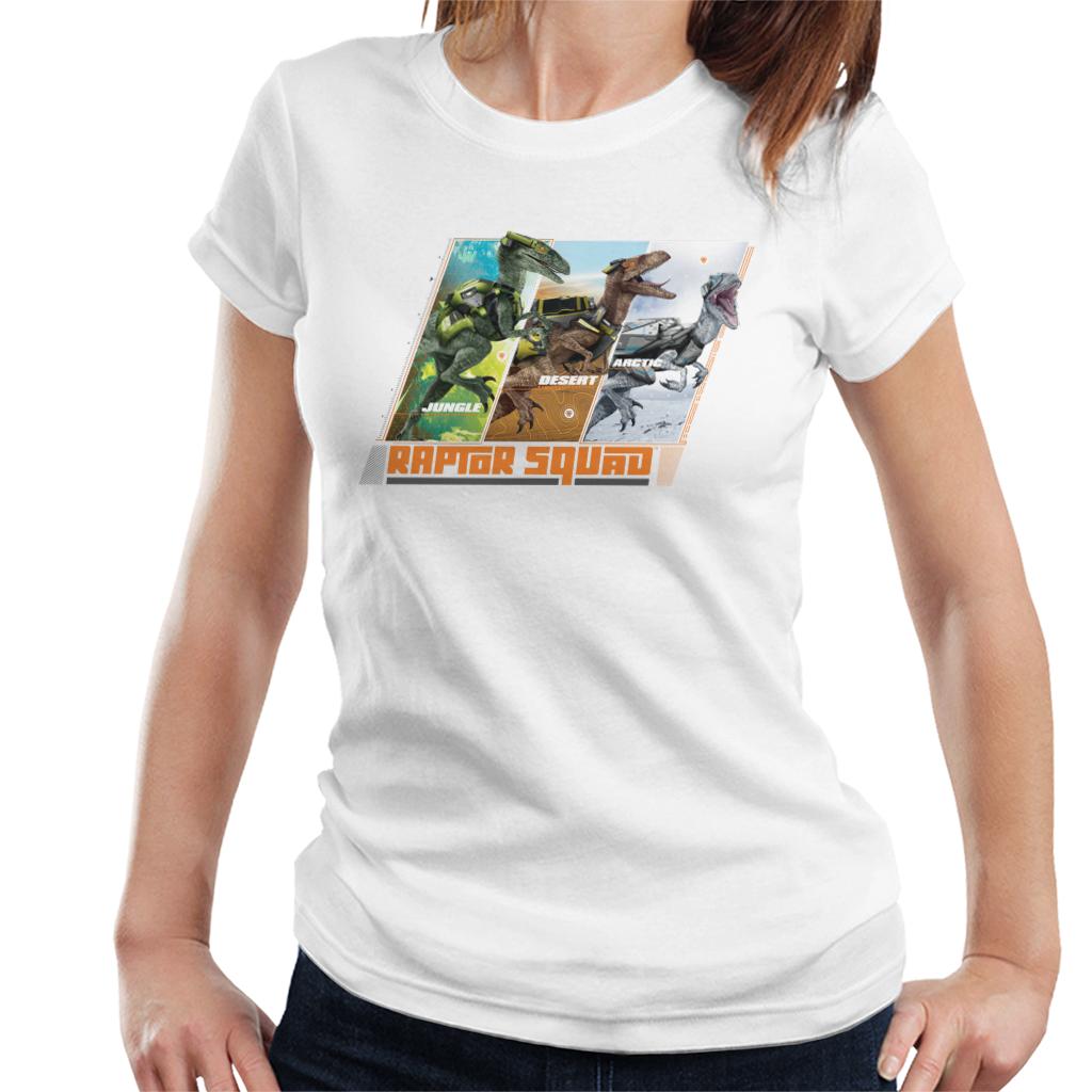 Jurassic Park Jungle Desert Arctic Raptor Squad Women's product image 1