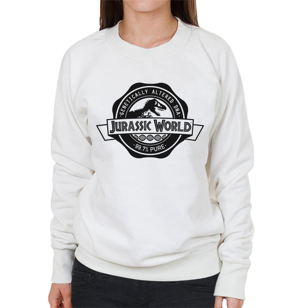 Jurassic Park Genetically Altered DNA Women's Sweatshirt product image 1