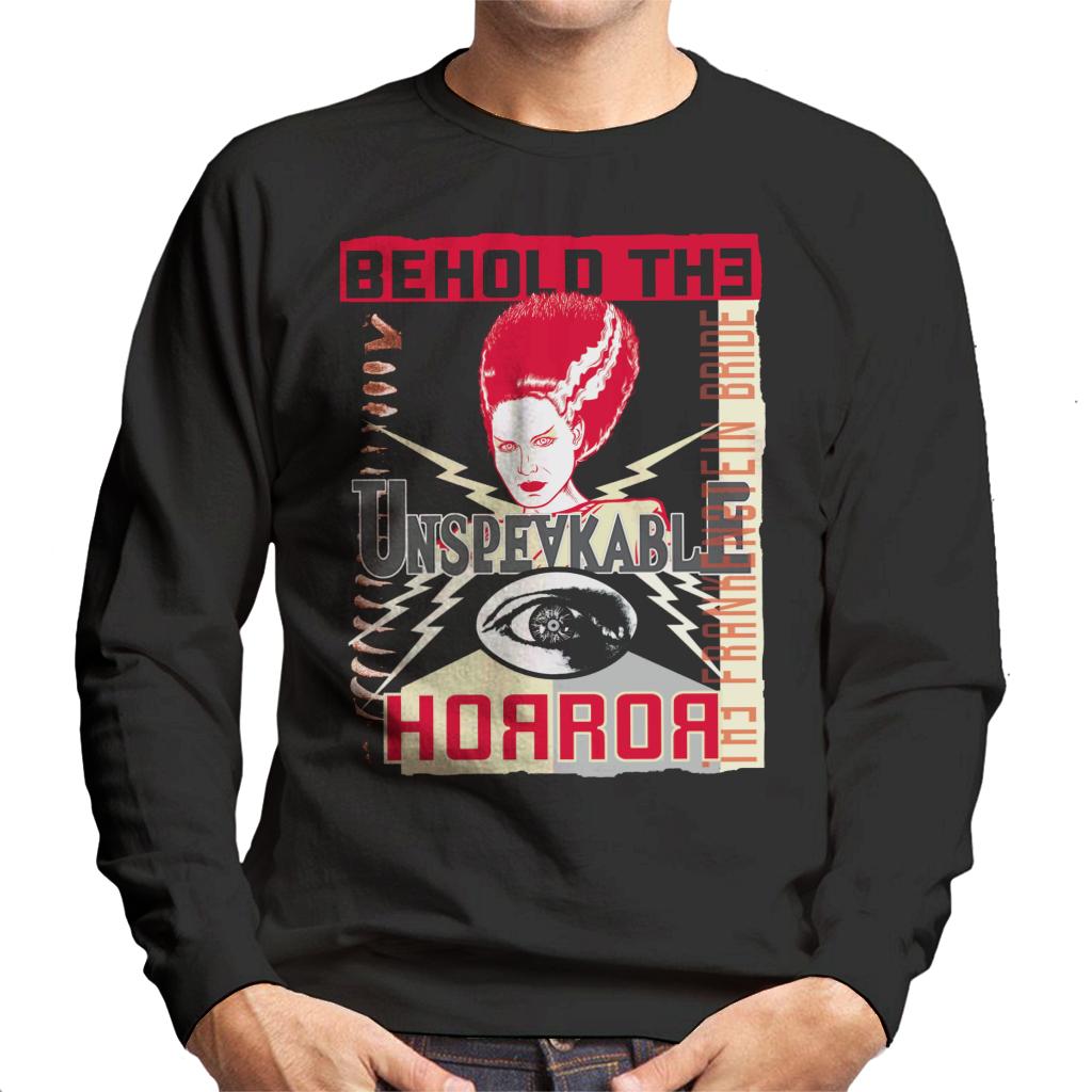 The Bride Of Frankenstein Behold Unspeakable Horror Men's product image 1