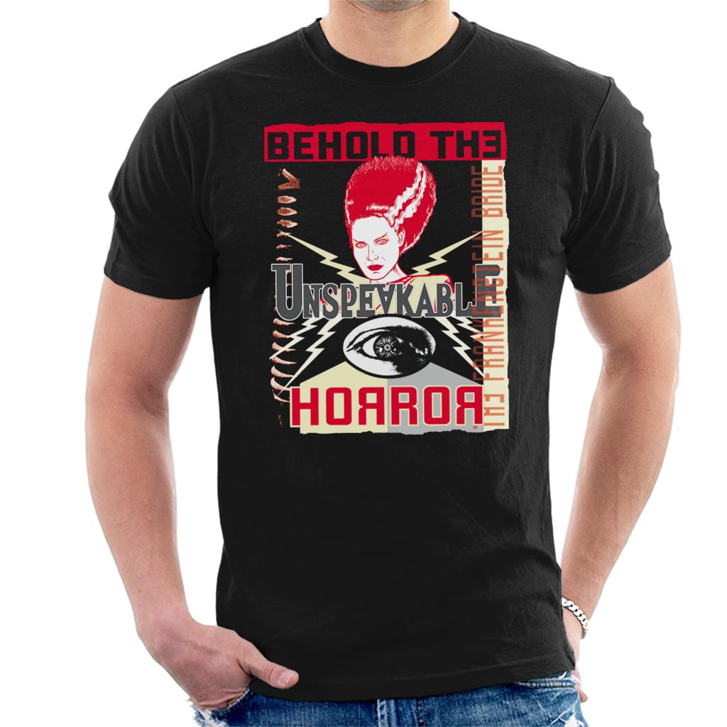The Bride Of Frankenstein Behold Unspeakable Horror Men's product image 1
