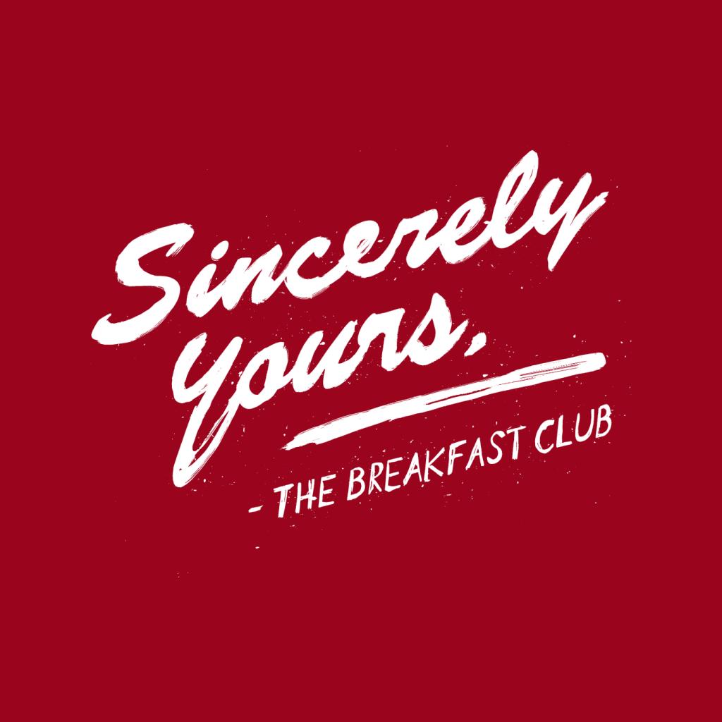 The Breakfast Club Sincerely Yours Men's Sweatshirt product image 5