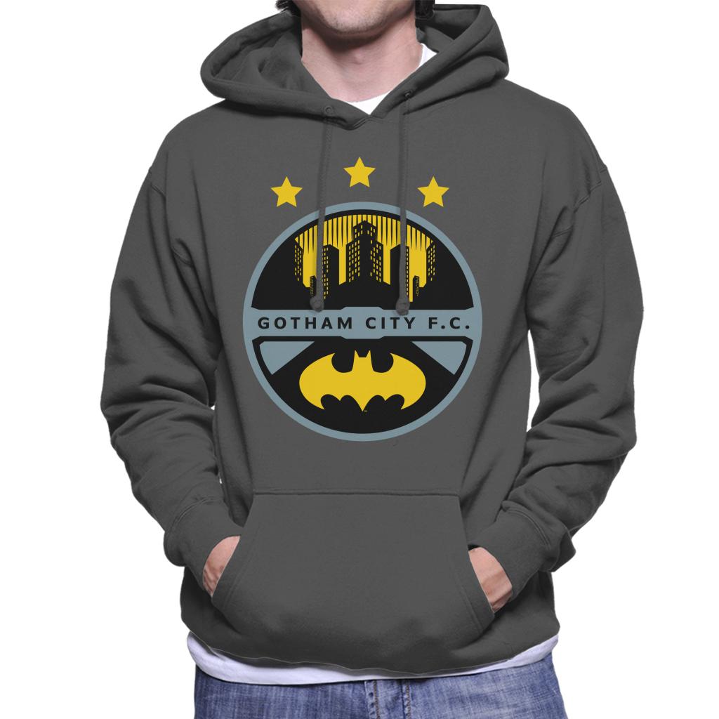 Batman Sports Gotham City FC Badge Men's Hooded Sweatshirt product image 4