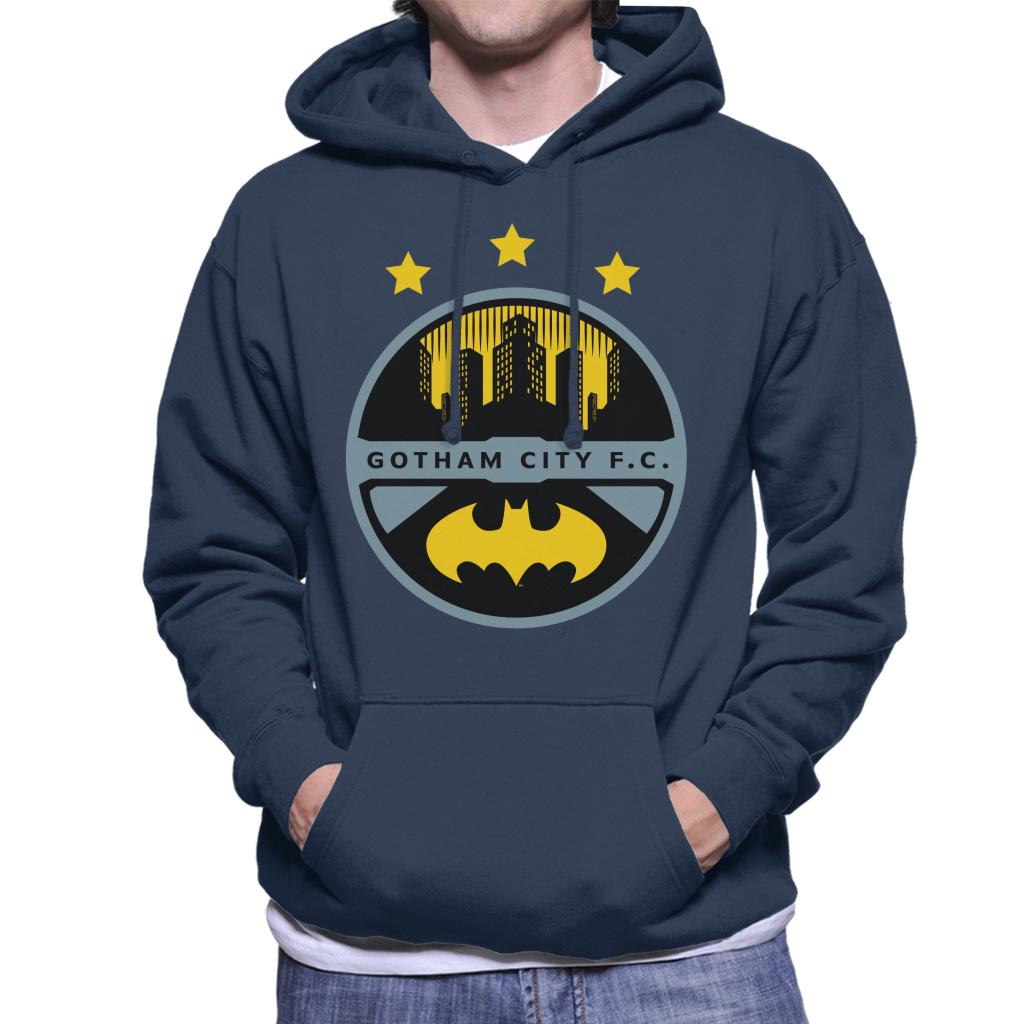 Batman Sports Gotham City FC Badge Men's Hooded Sweatshirt product image 6