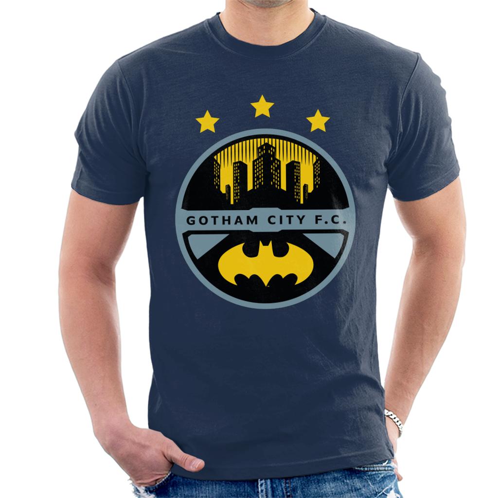 Batman Sports Gotham City FC Badge Men's T-Shirt product image 6