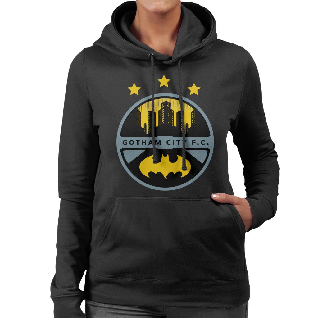 Batman Sports Gotham City FC Badge Women's Hooded Sweatshirt product image 1