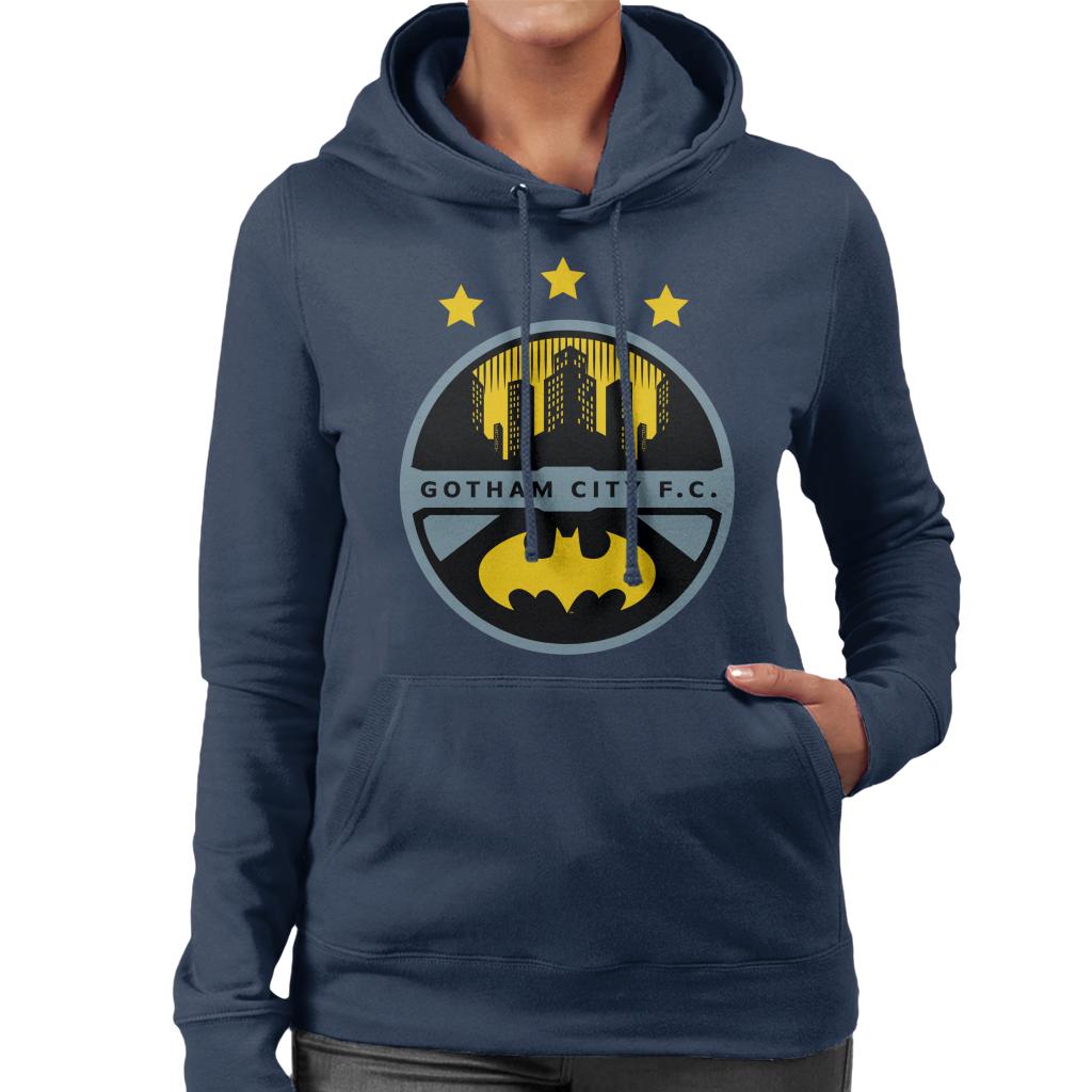Batman Sports Gotham City FC Badge Women's Hooded Sweatshirt product image 6