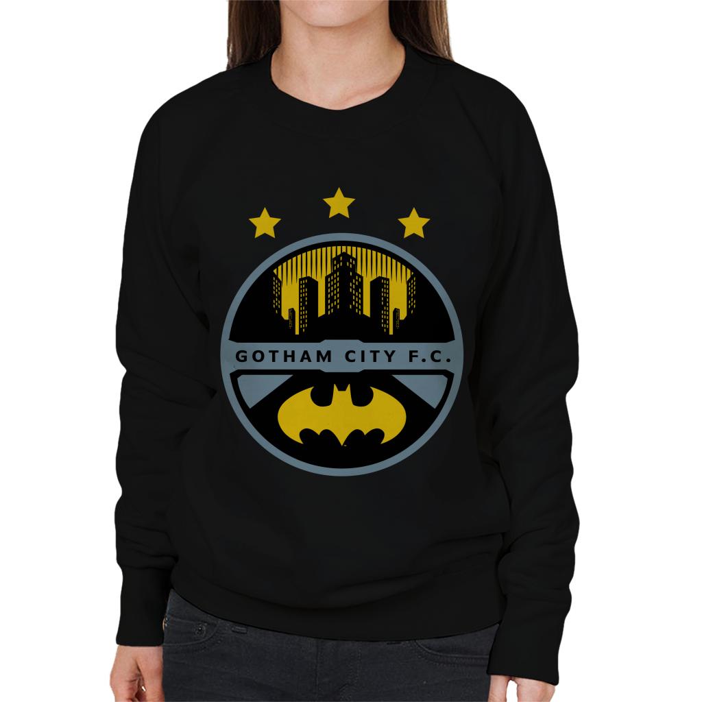 Batman Sports Gotham City FC Badge Women's Sweatshirt product image 1