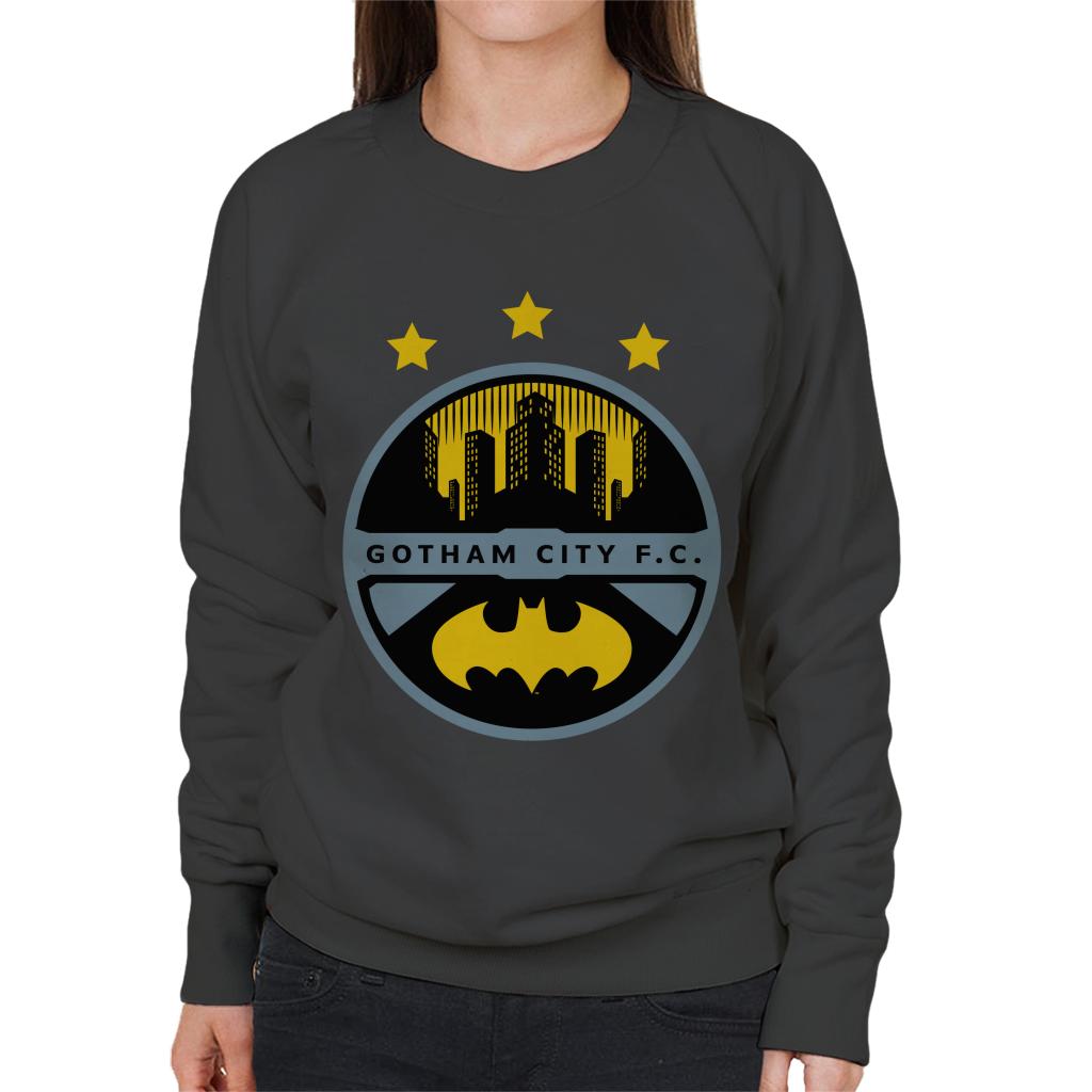 Batman Sports Gotham City FC Badge Women's Sweatshirt product image 4