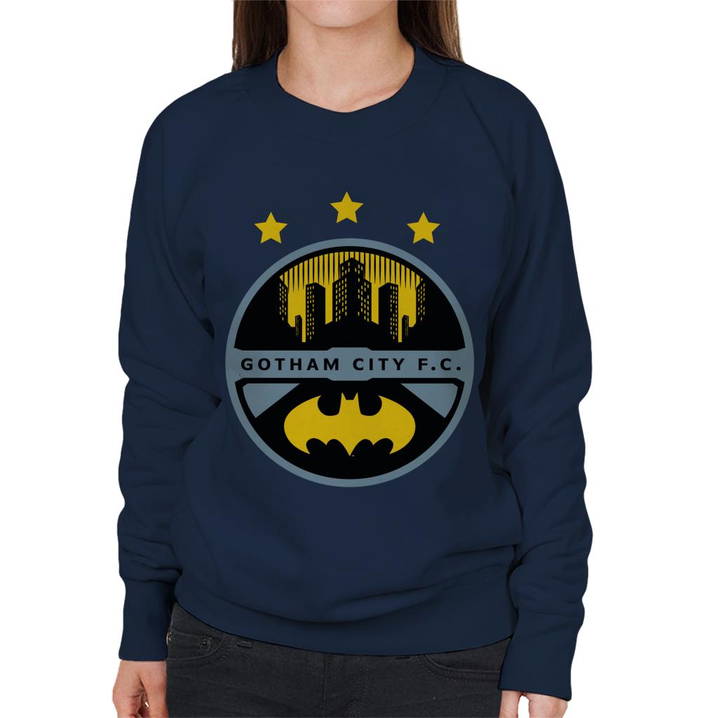 Batman Sports Gotham City FC Badge Women's Sweatshirt product image 6