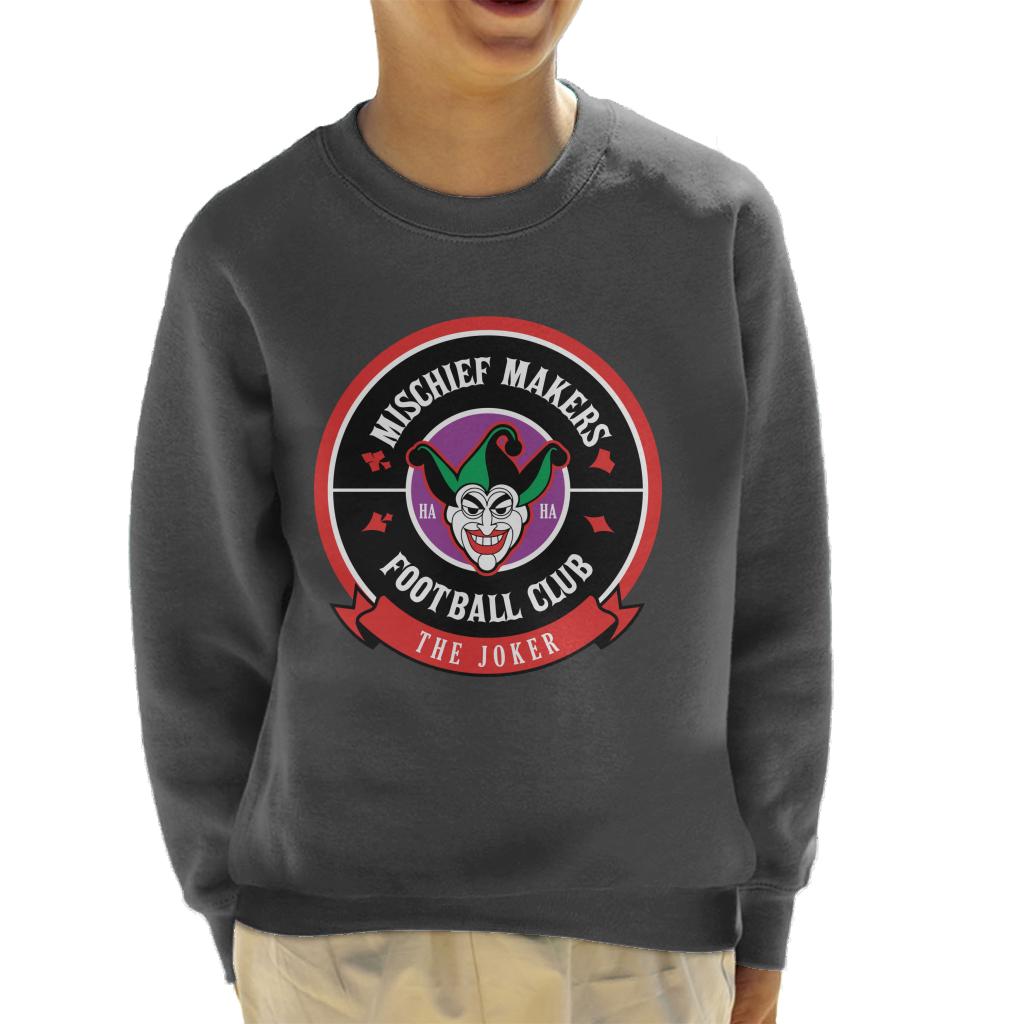 Batman Sports Mischief Makers FC The Joker Kid's Sweatshirt product image 4