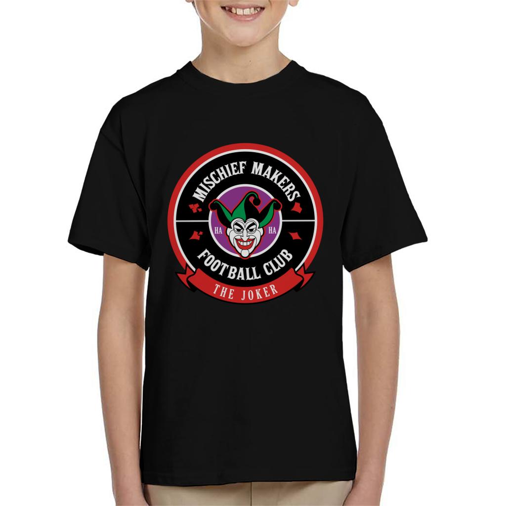 Batman Sports Mischief Makers FC The Joker Kid's T-Shirt product image 1