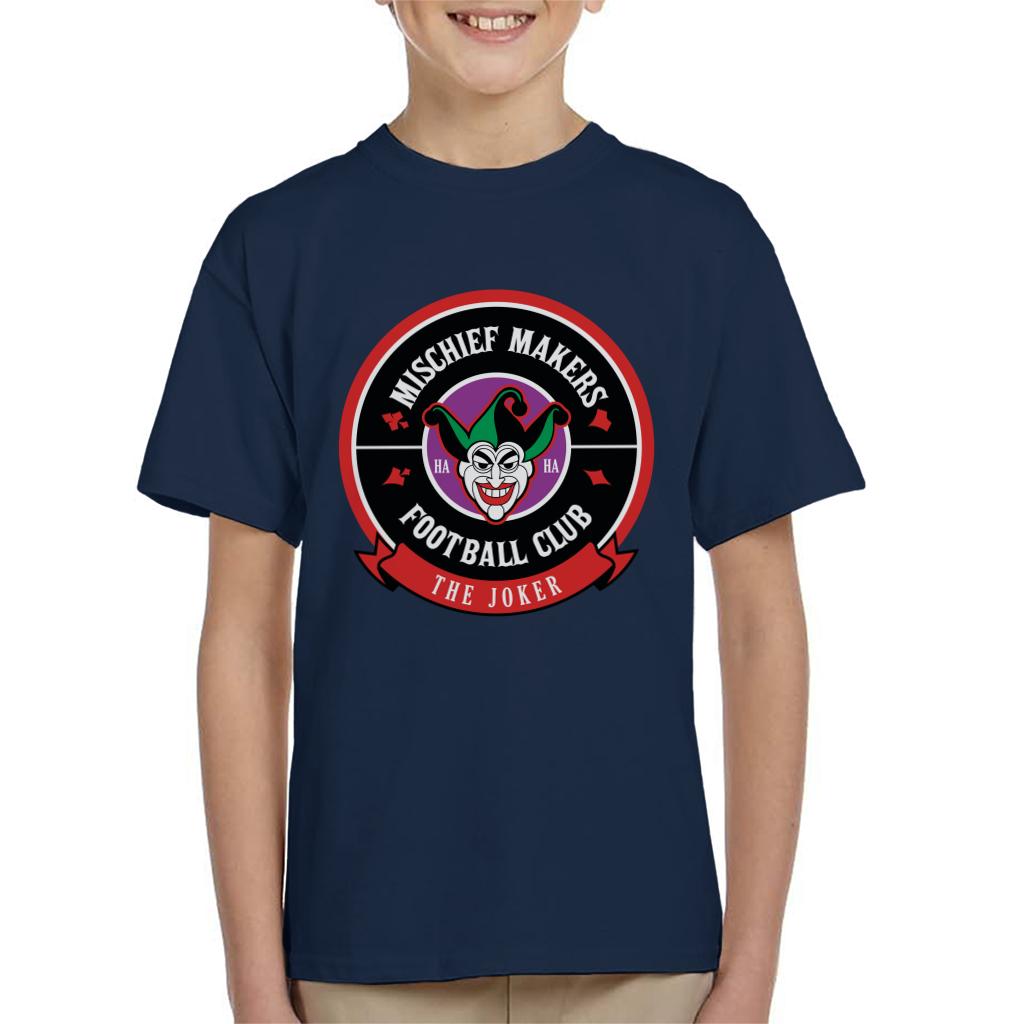 Batman Sports Mischief Makers FC The Joker Kid's T-Shirt product image 6