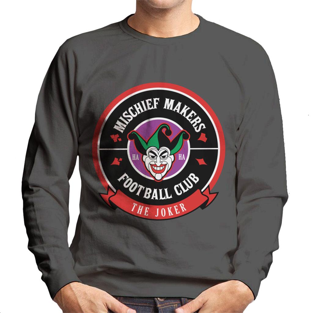 Batman Sports Mischief Makers FC The Joker Men's Sweatshirt product image 4