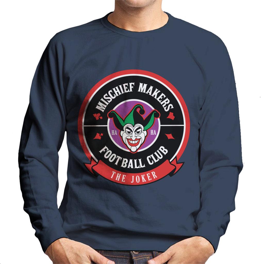 Batman Sports Mischief Makers FC The Joker Men's Sweatshirt product image 6