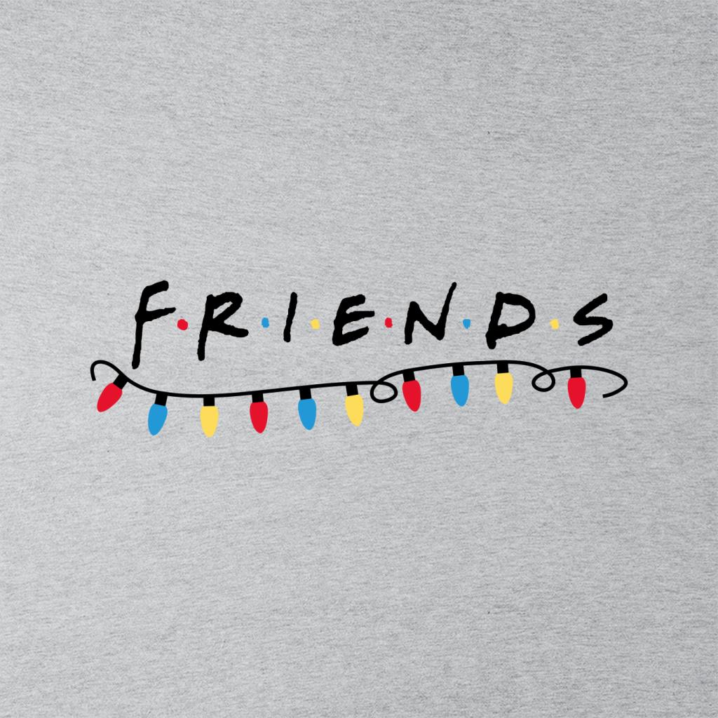 Friends Christmas Logo Festive Lights Women's Sweatshirt product image 2