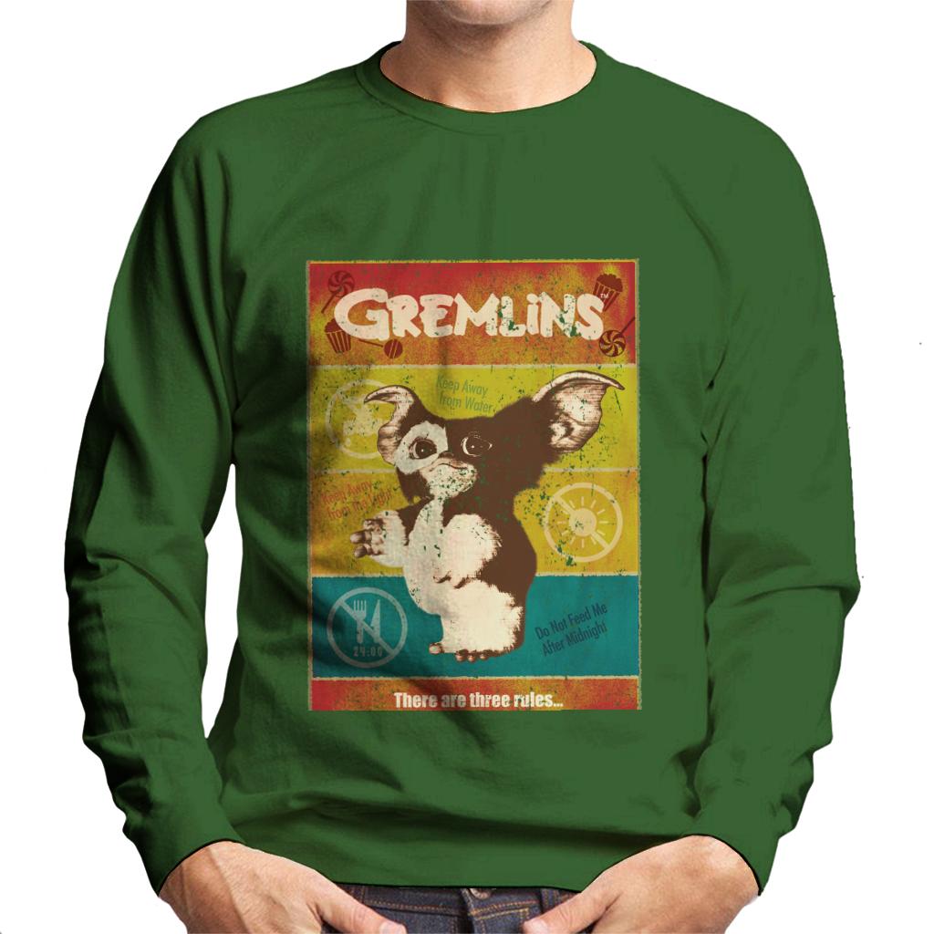 Gremlins Halloween There Are Three Rules Men's Sweatshirt product image 4