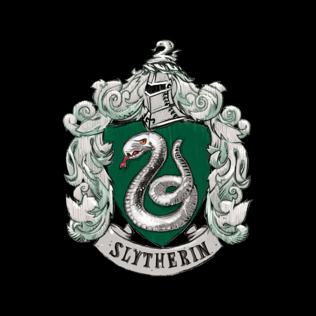 Harry Potter Slytherin House Crest Men's Hooded Sweatshirt product image 2