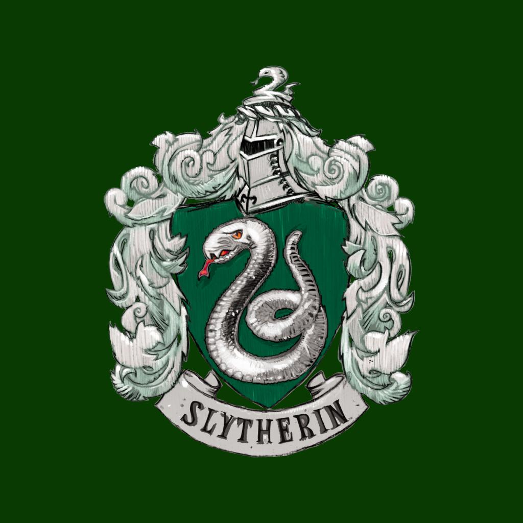 Harry Potter Slytherin House Crest Men's Hooded Sweatshirt product image 7