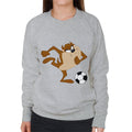 Looney Tunes Football Taz The Striker Women's Sweatshirt product image 1