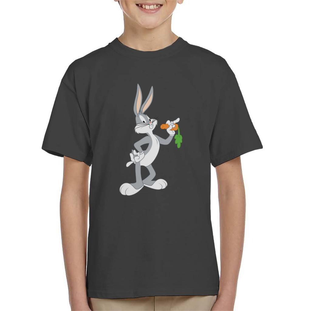 Looney Tunes Bugs Bunny Eating A Carrot Kid's T-Shirt product image 1