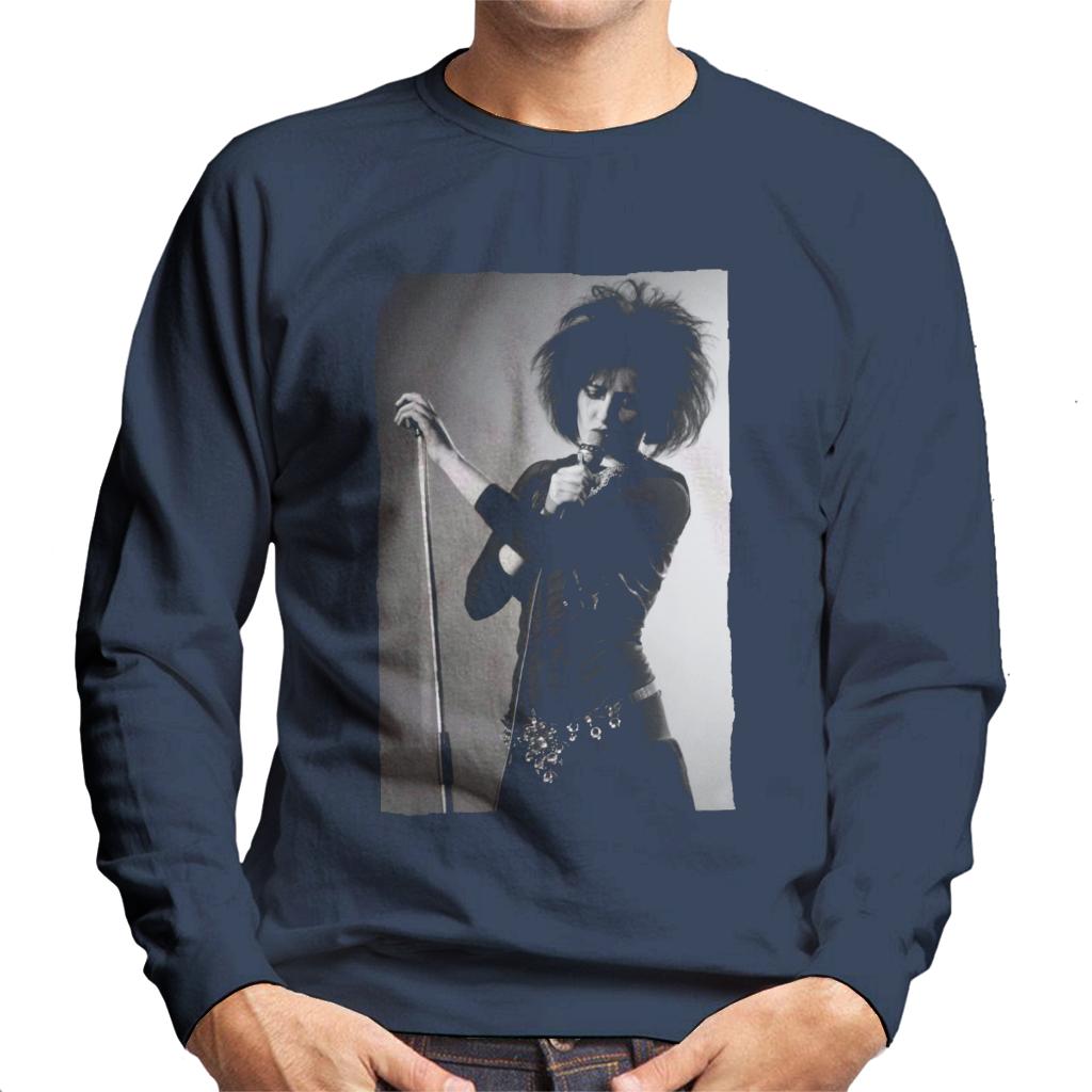 Souxsie Sioux Live Black And White Men's Sweatshirt product image 4