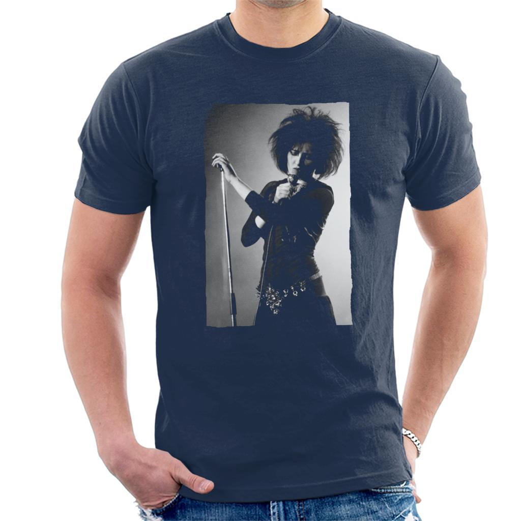 Souxsie Sioux Live Black And White Men's T-Shirt product image 4