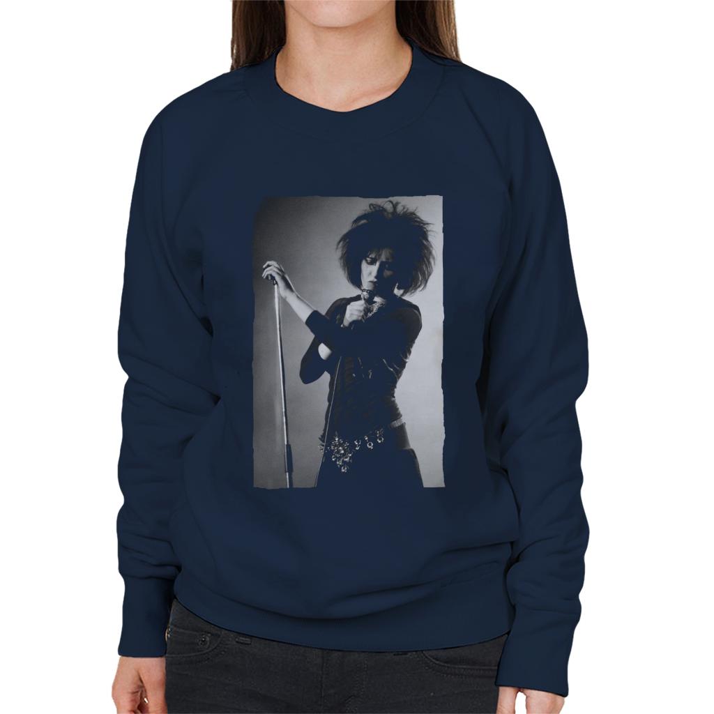 Souxsie Sioux Live Black And White Women's Sweatshirt product image 4