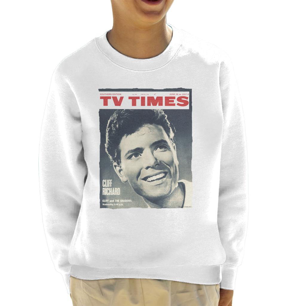 TV Times Cliff Richard 1964 Cover Kids Sweatshirt product image 1
