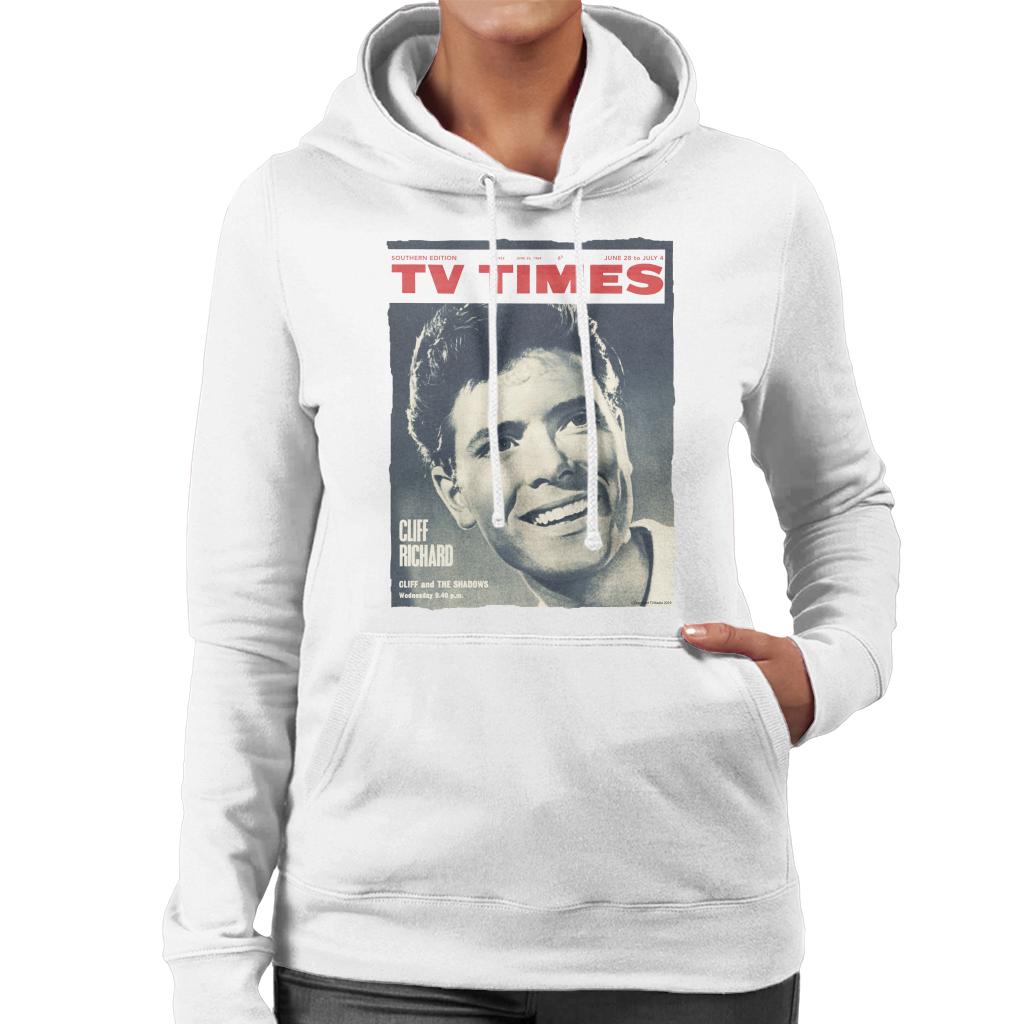 TV Times Cliff Richard 1964 Cover Women's Hooded Sweatshirt product image 1