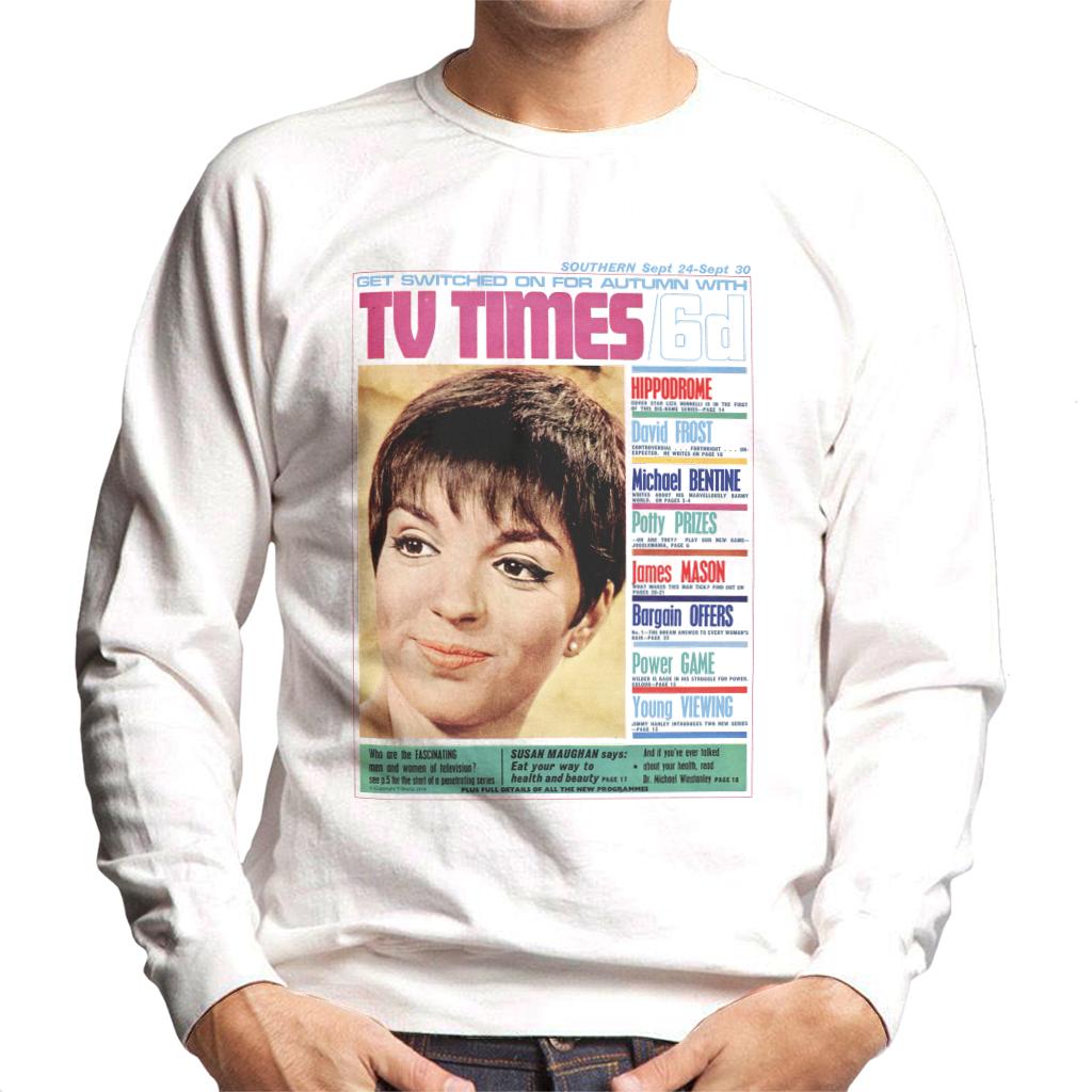 TV Times Liza Minnelli 1966 Cover Men's Sweatshirt product image 1