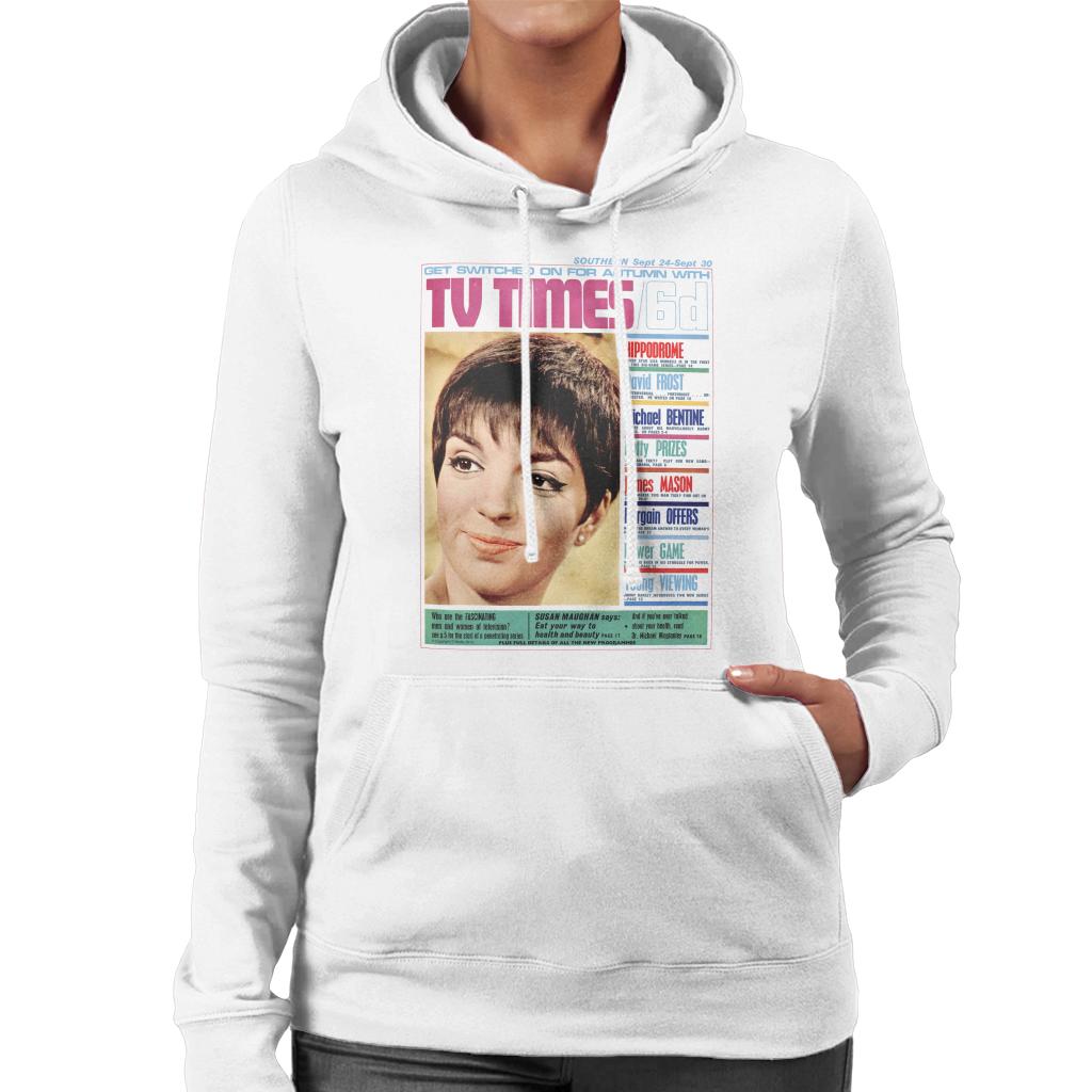TV Times Liza Minnelli 1966 Cover Women's Hooded Sweatshirt product image 1