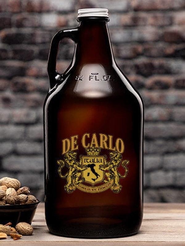 Italian Crest : Beer Growlers - Color Printed product image 1