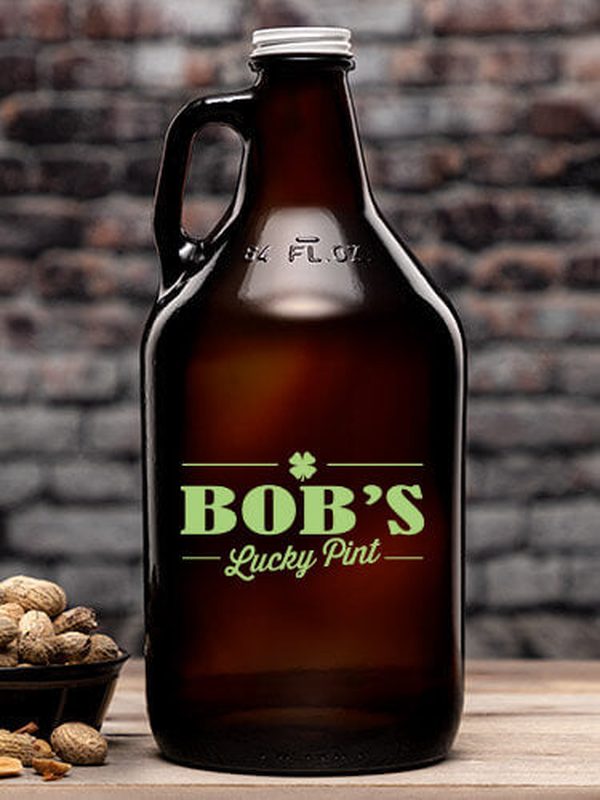 Lucky : Beer Growlers - Color Printed product image 1